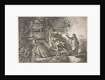Raising of Lazarus, 1645-1650 by Giovanni Benedetto Castiglione