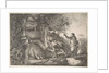 Raising of Lazarus, 1645-1650 by Giovanni Benedetto Castiglione