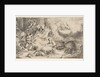 The Virgin and Child, God the father upper right, angels at left, ca. 1647-50 by Giovanni Benedetto Castiglione