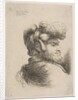 Man in profile facing right, wearing a fur hat, from series of 'Small Heads in Orie…, ca. 1645-50 by Giovanni Benedetto Castiglione