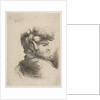 Man in profile facing right, wearing a fur hat, from series of 'Small Heads in Orie…, ca. 1645-50 by Giovanni Benedetto Castiglione