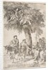 The Holy Family on their flight into Egypt, ca. 1647 by Giovanni Benedetto Castiglione