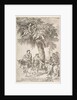 The Holy Family on their flight into Egypt, ca. 1647 by Giovanni Benedetto Castiglione