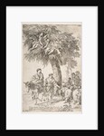 The Holy Family on their flight into Egypt, ca. 1647 by Giovanni Benedetto Castiglione