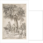 The Holy Family on their flight into Egypt, ca. 1647 by Giovanni Benedetto Castiglione