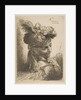 Young man facing three quaters right wearing a fur headdress with a plume, jewel an…, ca. 1645-50 by Giovanni Benedetto Castiglione