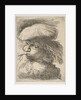 Young man with a trumpet facing left, from the series of 'Small Heads in Oriental…, ca. 1645-1650 by Giovanni Benedetto Castiglione
