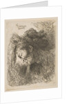 Head of an old man looking down, facing left, from the series 'Small Studies of He…, ca 1645-1650 by Giovanni Benedetto Castiglione