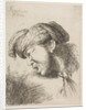 Man wearing a turban, a tie fastened around his neck, facing left, from the series of…, 1645-1650 by Giovanni Benedetto Castiglione