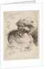 Head of an old bearded man with a turban, from the series of 'Small Heads in Orie…, ca. 1645-1650 by Giovanni Benedetto Castiglione
