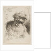 Head of an old bearded man with a turban, from the series of 'Small Heads in Orie…, ca. 1645-1650 by Giovanni Benedetto Castiglione
