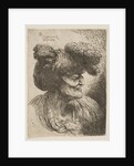 Bust of beardless old man in profile facing right, from the series of 'Small Head…, ca. 1645-1650 by Giovanni Benedetto Castiglione