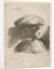 Man in profile facing right, wearing a fur hat, from series of 'Small Heads in Or…, ca. 1645-1650 by Giovanni Benedetto Castiglione
