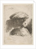 Man in profile facing right, wearing a fur hat, from series of 'Small Heads in Or…, ca. 1645-1650 by Giovanni Benedetto Castiglione