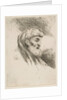 Head of an old bearded man facing right, from the series of 'Small Heads in Orien…, ca. 1645-1650 by Giovanni Benedetto Castiglione