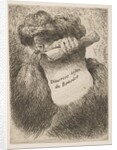 Man holding a scroll in front of his face, from the series of 'Small Heads in Ori…, ca. 1645-1650 by Giovanni Benedetto Castiglione