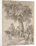 The Holy Family on their flight into Egypt, ca. 1647 by Giovanni Benedetto Castiglione