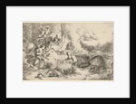 Nativity with God the Father and angels, ca. 1647-50 by Giovanni Benedetto Castiglione