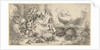 Nativity with God the Father and angels, ca. 1647-50 by Giovanni Benedetto Castiglione