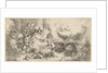 Nativity with God the Father and angels, ca. 1647-50 by Giovanni Benedetto Castiglione