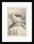 Man in a turban, depicted in bust length format from behind in three-quarters view, fr…, ca. 1770 by Giovanni Battista Tiepolo