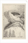 Man in a turban, depicted in bust length format from behind in three-quarters view, fr…, ca. 1770 by Giovanni Battista Tiepolo