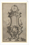 Design for a Clock, from 'Disegni Diversi', 1714 or 1750 by Giovanni Giardini