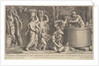 Vintage scene, 1704 by Giovanni Girolamo Frezza