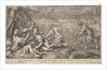 Reapers of grain, 1704 by Giovanni Girolamo Frezza