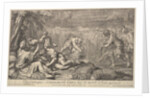Reapers of grain, 1704 by Giovanni Girolamo Frezza
