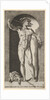 Plate 14: Mercury standing in a niche playing his pipes, with the severed head of an old m…, 1526 by Giovanni Jacopo Caraglio