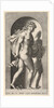 Plate 8: Prosperpina, standing in a niche, turning to the right while holding mantle in bo…, 1526 by Giovanni Jacopo Caraglio