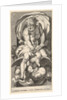 Plate 3: Jupiter emerging from a niche, riding an eagle and holding a thunderbolt in his l…, 1526 by Giovanni Jacopo Caraglio