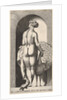 Plate 4: Juno standing in a niche, viewed from behind, stroking a peacock to her right, fr…, 1526 by Giovanni Jacopo Caraglio