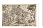The Judgment of Paris, 16th century by Giulio Bonasone