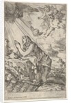 Penitent Magdalen kneeling on a rocky ground before a skull and bones, an ointment …, ca. 1640-55 by Giulio Carpioni