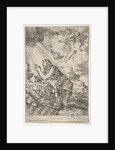 Penitent Magdalen kneeling on a rocky ground before a skull and bones, an ointment …, ca. 1640-55 by Giulio Carpioni