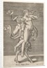 Satyr carrying a nymph, whose right arm is wrapped around the satyr's neck, with a …, ca. 1505-62 by Antonio Salamanca