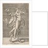 Satyr carrying a nymph, whose right arm is wrapped around the satyr's neck, with a …, ca. 1505-62 by Antonio Salamanca