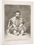 A dwarf known as 'El Primo' after Diego Velázquez, 1778 by Francisco Goya