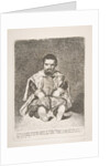 A dwarf known as 'El Primo' after Diego Velázquez, 1778 by Francisco Goya