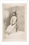 The garroted man, 1778-80 by Francisco Goya