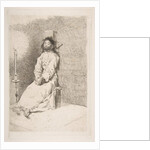 The garroted man, 1778-80 by Francisco Goya