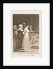 Plate 2 from 'Los Caprichos' : They say yes and give their hand to the first come by Francisco Goya