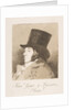 Plate 1 from 'Los Caprichos': Self-portrait of Goya, 1799 by Francisco Goya