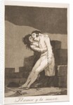 Plate 10 from 'Los Caprichos': Love and death, 1799 by Francisco Goya