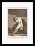 Plate 10 from 'Los Caprichos': Love and death, 1799 by Francisco Goya