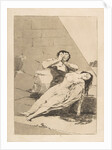 Plate 9 from 'Los Caprichos': Tantalus, 1799 by Francisco Goya