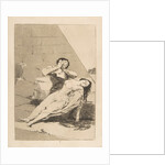 Plate 9 from 'Los Caprichos': Tantalus, 1799 by Francisco Goya
