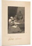 Plate 13 from 'Los Caprichos':They are Hot, 1797-98 by Francisco Goya